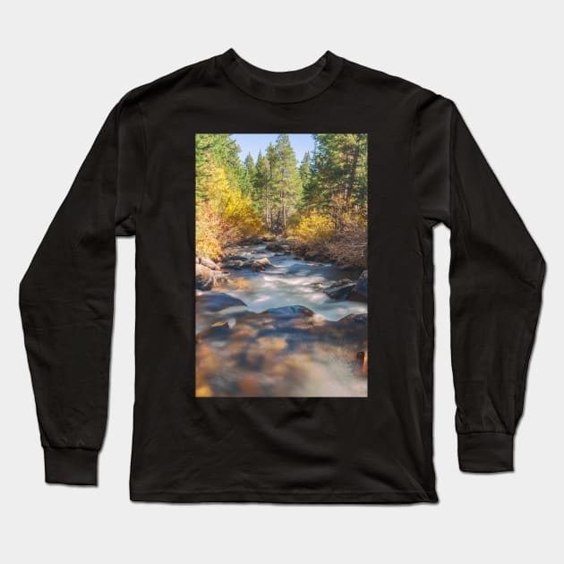 Lee Vining Creek Long Sleeve T-Shirt by jvnimages